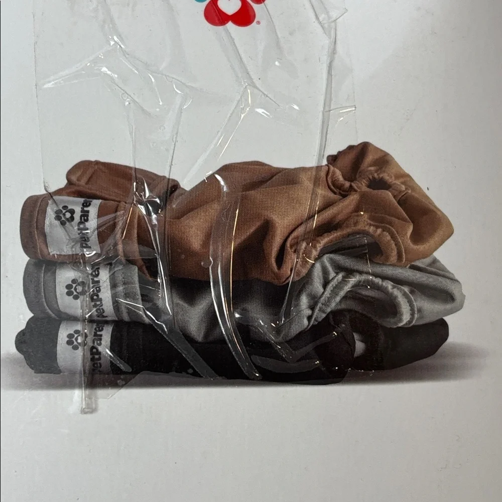 Dog Diapers in Brown and Gray L New
